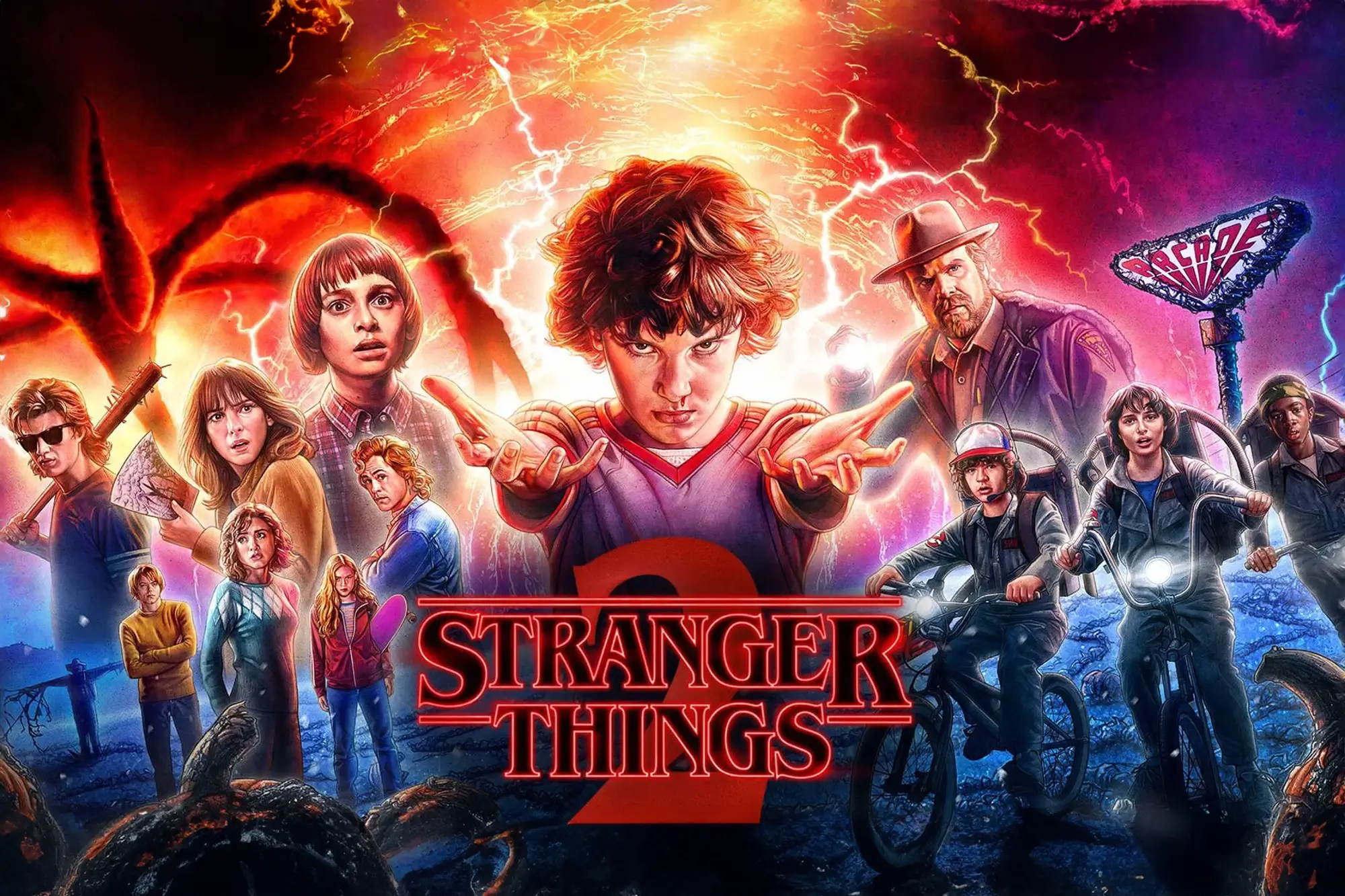 Fãs de Stranger Things da NetFlix