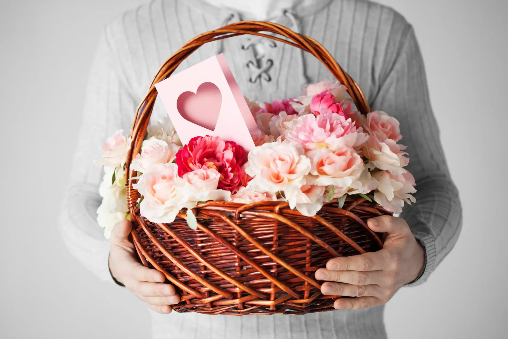 Linda Cesta de Presente para Mulher